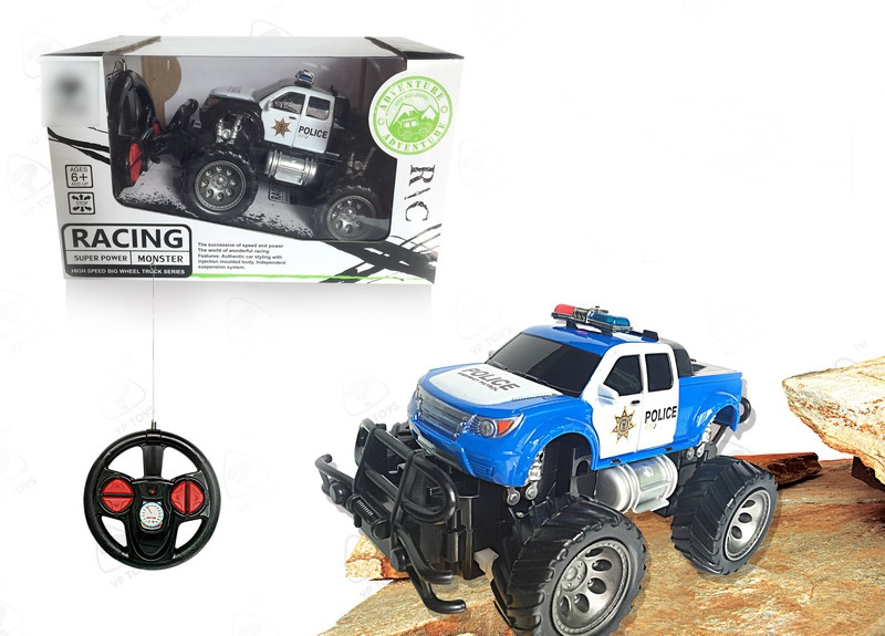 1:24 4-CHANNEL RC CAR W/LIGHT, NOT INCLUDED BATTERY - HP1090153