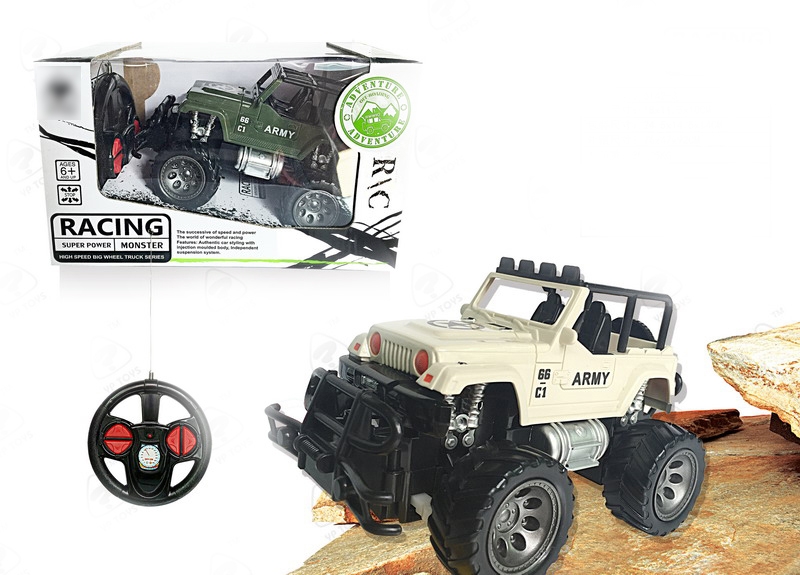 1:24 4-CHANNEL RC CAR W/LIGHT, NOT INCLUDED BATTERY - HP1090154