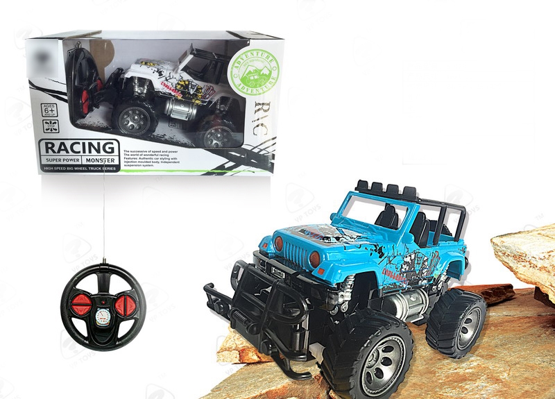 1:24 4-CHANNEL RC CAR W/LIGHT, NOT INCLUDED BATTERY - HP1090157