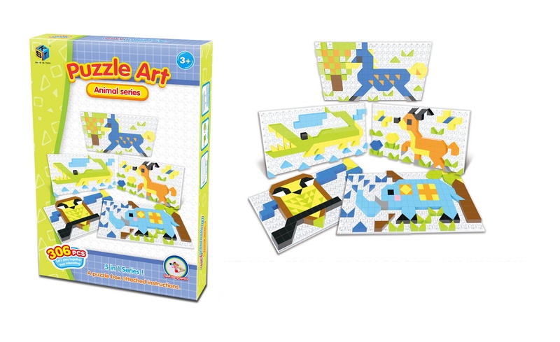 BUILDING BLOCK PUZZLE 306PCS - HP1090235