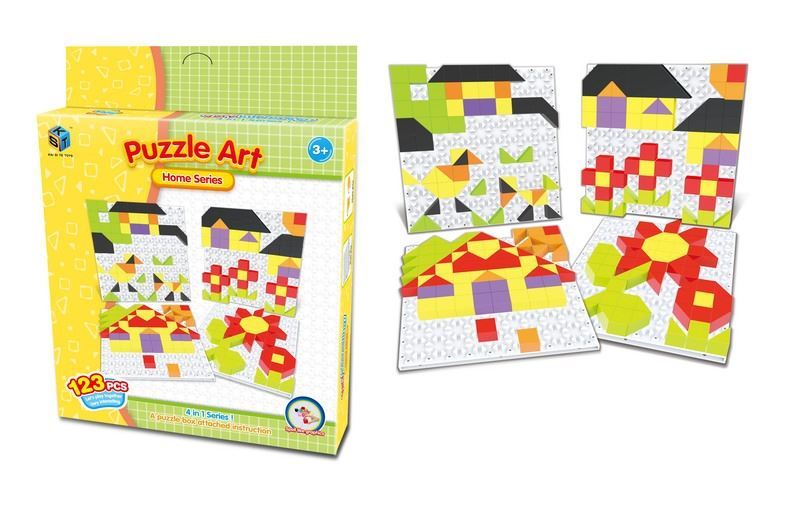BUILDING BLOCK PUZZLE 123PCS - HP1090241