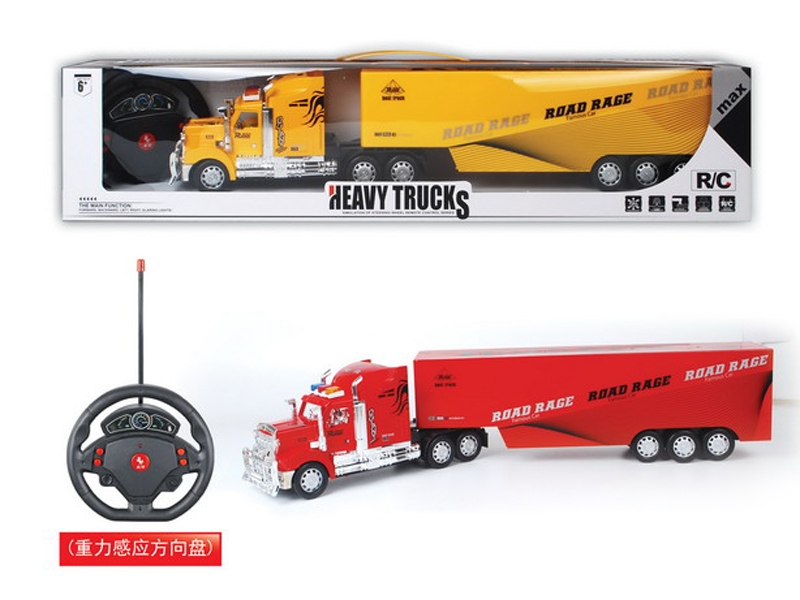 4FUNCTION R/C STEERING WHEEL TRUCK W/LIGHT - HP1090270