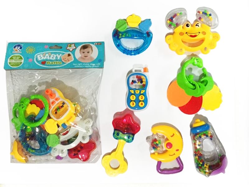 BABY RATTLE 7 PCS - HP1090327