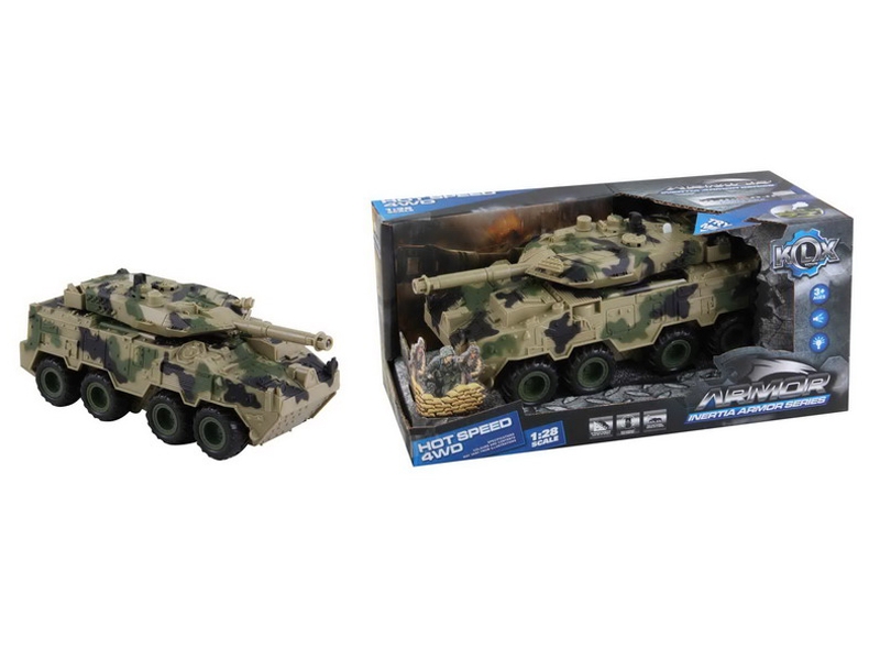 FRICTION 4WD CAR 2ASST WITH LIGHT &  MUSIC - HP1090427