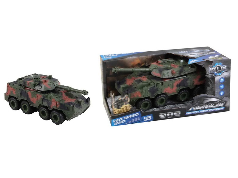 FRICTION 4WD CAR 2ASST WITH LIGHT &  MUSIC - HP1090428