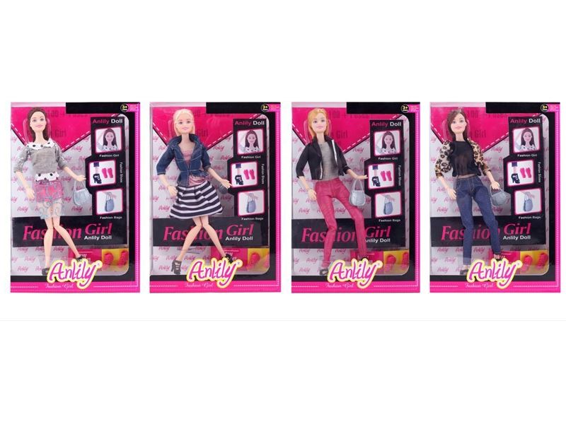 JOINTS BODY DOLL W/ACCESSORY 4ASST - HP1090775