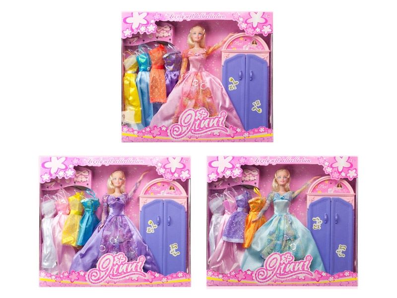 BENDABLE DOLL W/ACCESSORIES 3ASST - HP1090808