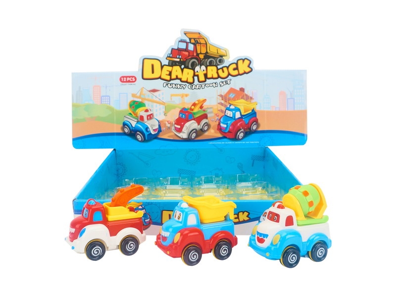 FRICTION CAR 12PCS/DISPLAY BOX - HP1091231