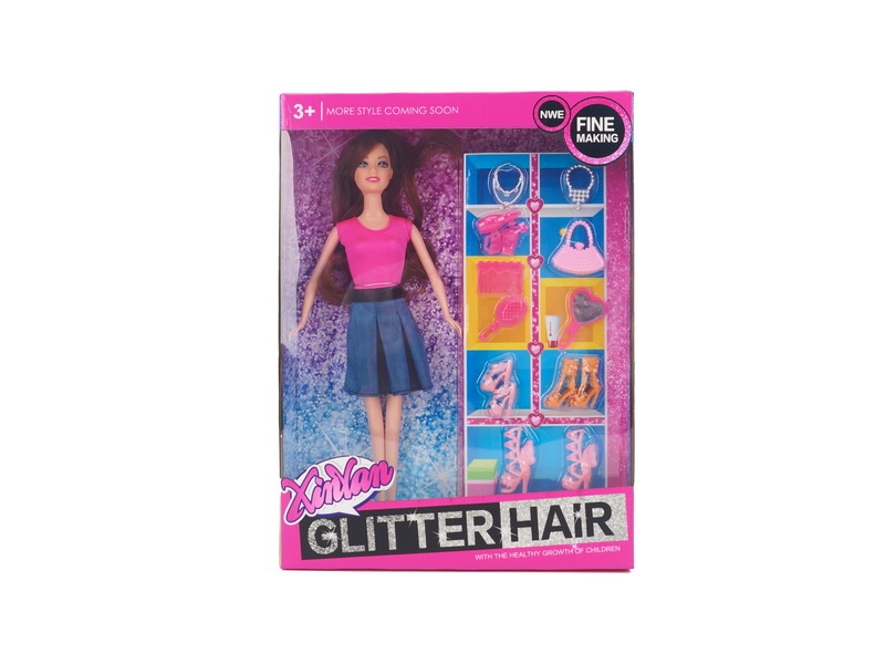 BENDABLE DOLL W/ACCESSORIES 3ASST - HP1091289