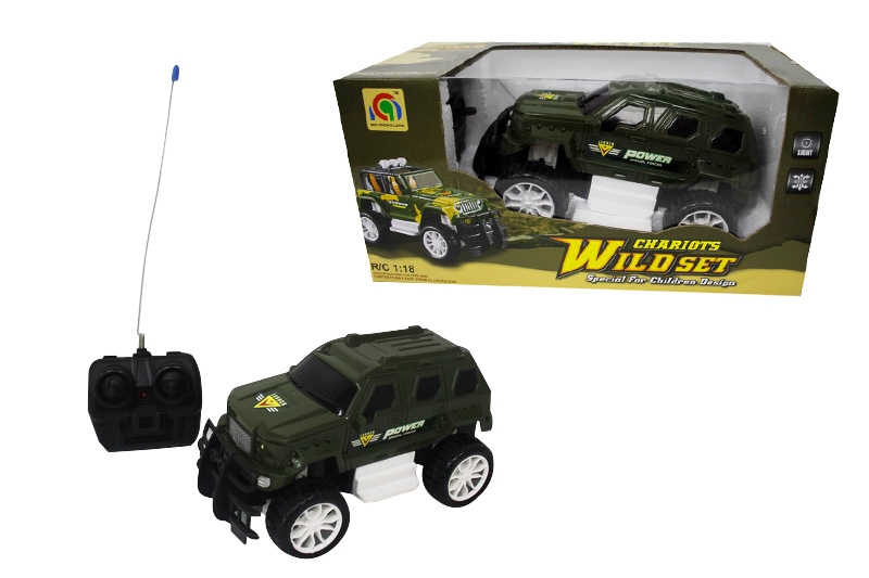 1:18 4-CHANNEL R/C CAR W/LIGHT - HP1091584