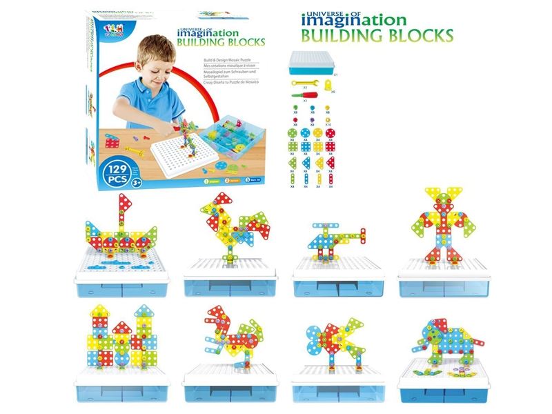 BUILDING BLOCK 129PCS - HP1091626