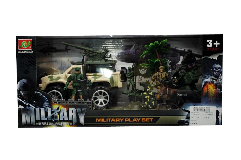 FRICTION MILITARY CAR - HP1091704