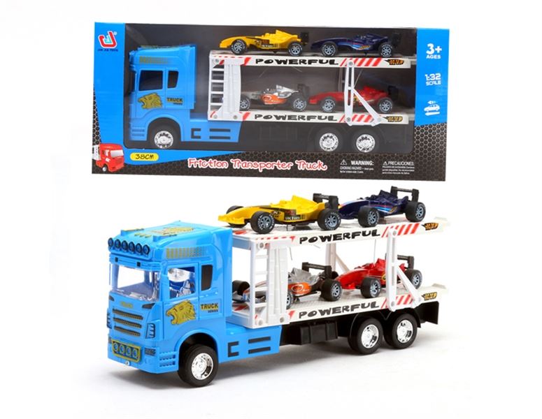 FRICTION TRUCK W/4 FREE WAY CARS - HP1091861