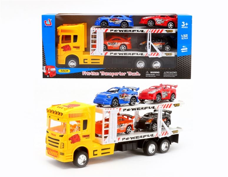 FRICTION TRUCK W/4 FREE WAY CARS - HP1091862