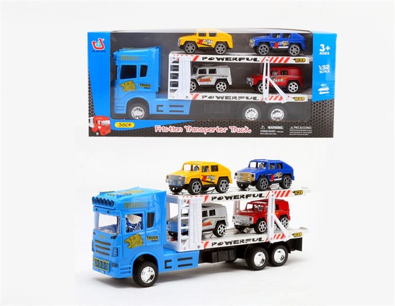 FRICTION TRUCK W/4 FREE WAY CARS - HP1091863
