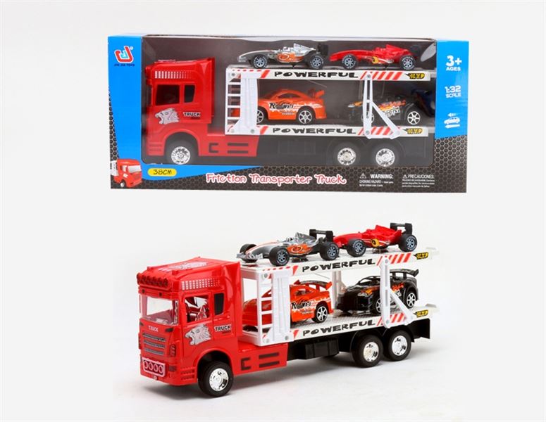 FRICTION TRUCK W/4 FREE WAY CARS - HP1091864