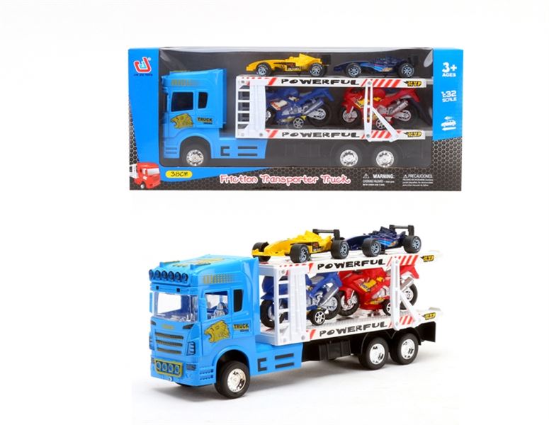 FRICTION TRUCK W/4 FREE WAY CARS - HP1091865