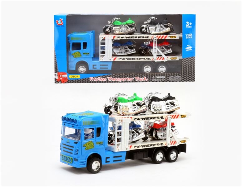 FRICTION TRUCK W/4 FREE WAY CARS - HP1091869