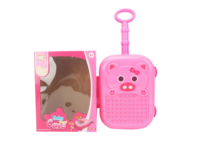 TROLLEY CASE W/BUILDING BLOCK 26PCS - HP1092235