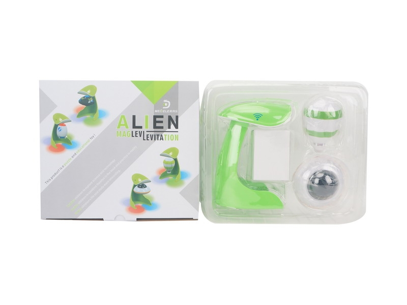 MAGNETIC SUSPENSION ROTATE UFO & FIRE BALLOON - HP1092263