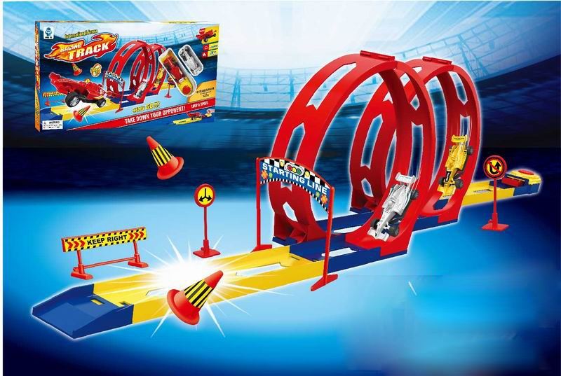 LAUNCH TRACK SET W/2PCS FREE WAY CAR - HP1092409