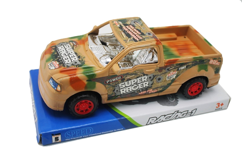 FRICTION CAR YELLOW/ GREEN - HP1092435