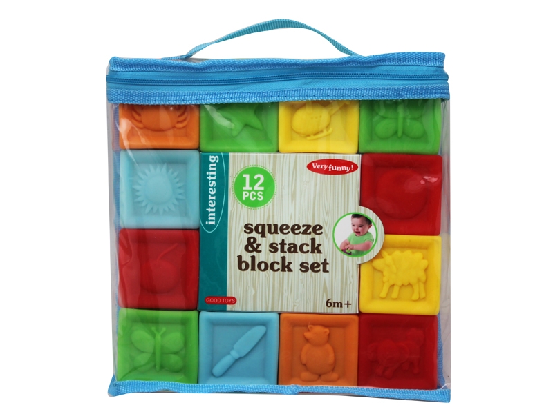VINYL BUILDING BLOCK 12PCS - HP1093000