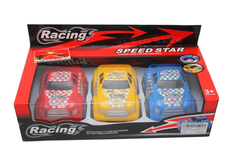 FRICTION CAR 3PCS - HP1093378