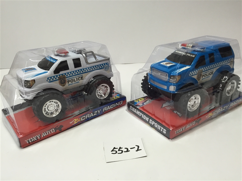 FRICTION CROSS-COUNTRY POLICE CAR - HP1093394