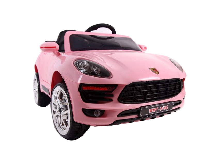 B/O&R/C CHILDREN CAR W/LIGHT & MUSIC,WHITE/RED/PINK - HP1093588