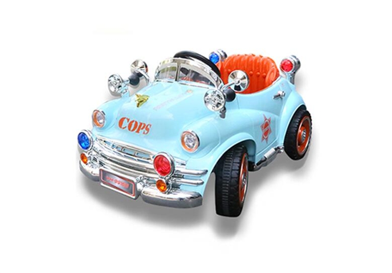 B/O&R/C CHILDREN CAR W/LIGHT & MUSIC,WHITE/LIGHT BLUE/PINK/BLUE AND BLACK - HP1093591