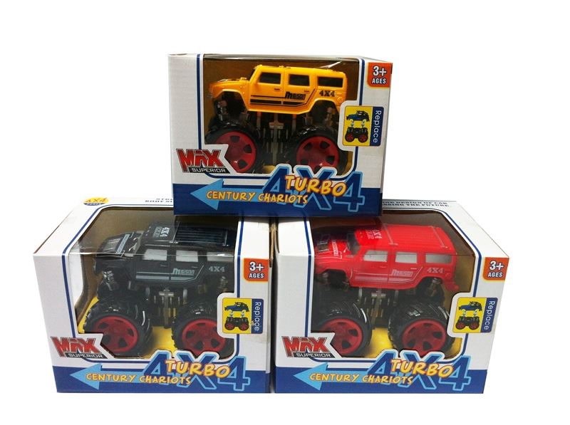 FRICTION CAR YELLOW/BLACK/RED - HP1093601