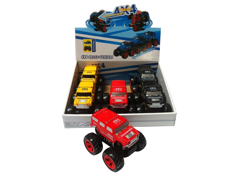 FRICTION CAR 6PCS/DISPLAY BOX - HP1093603