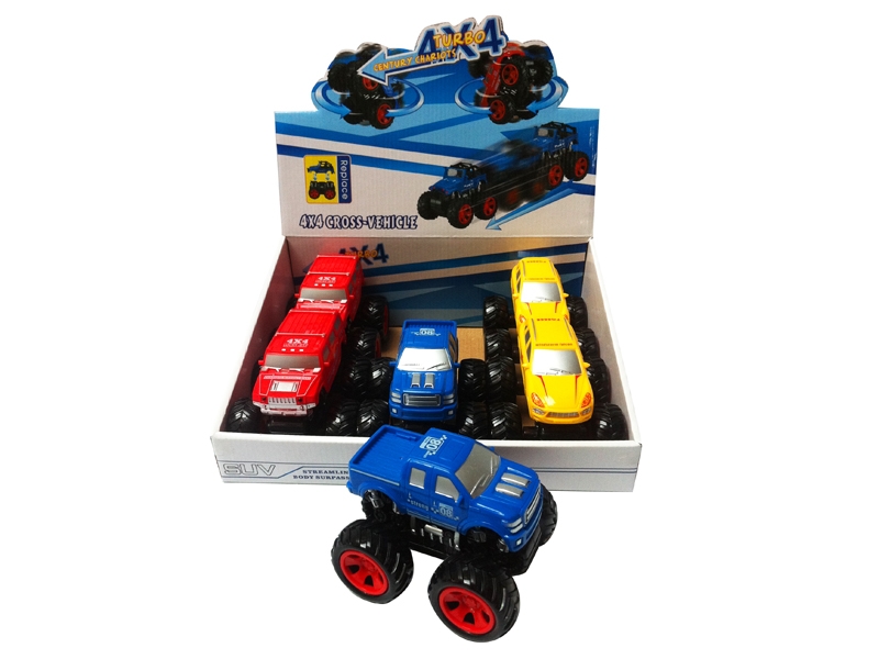 FRICTION CAR 6PCS/DISPLAY BOX - HP1093621
