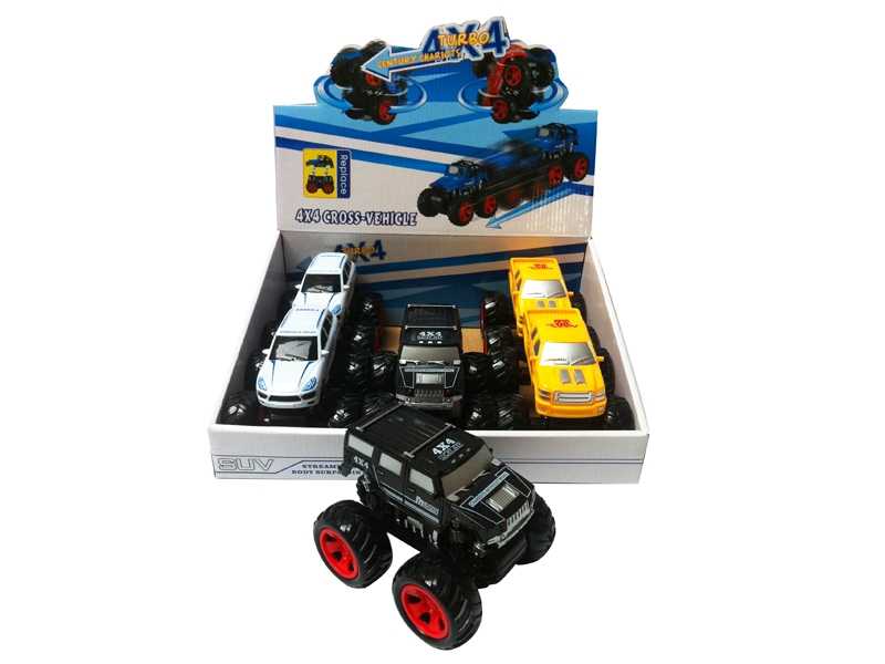 FRICTION CAR 6PCS/DISPLAY BOX - HP1093622