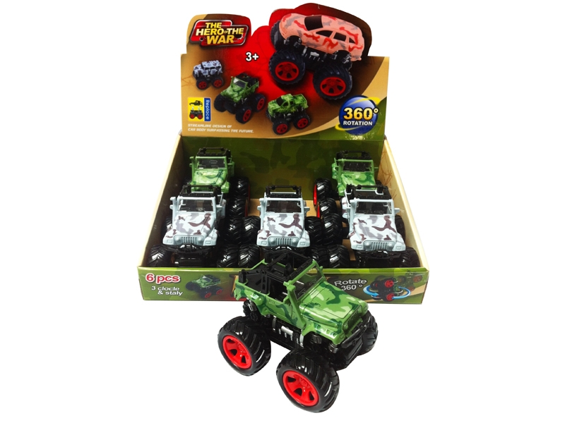FRICTION CAR 6PCS/DISPLAY BOX - HP1093624