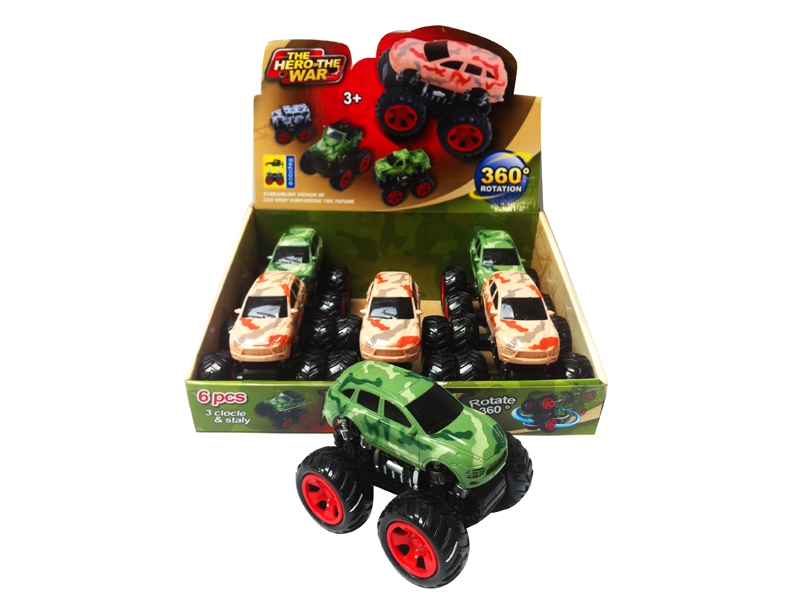 FRICTION CAR 6PCS/DISPLAY BOX - HP1093625