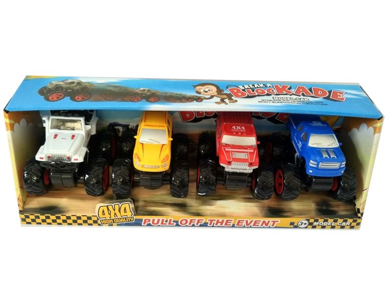 FRICTION CAR  4PCS - HP1093659