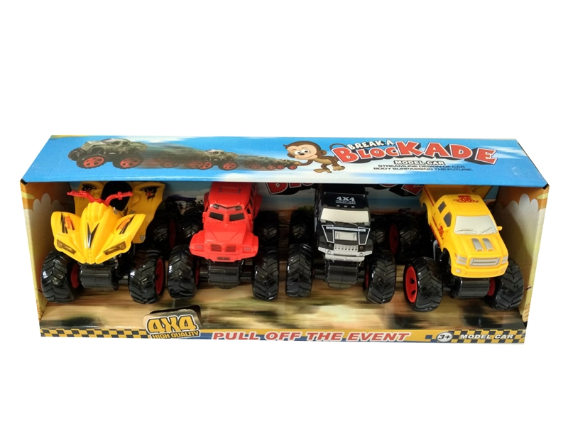 FRICTION CAR  4PCS - HP1093661