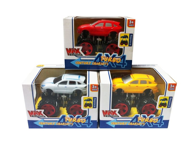 FRICTION CAR YELLOW/WHITE/RED - HP1093713