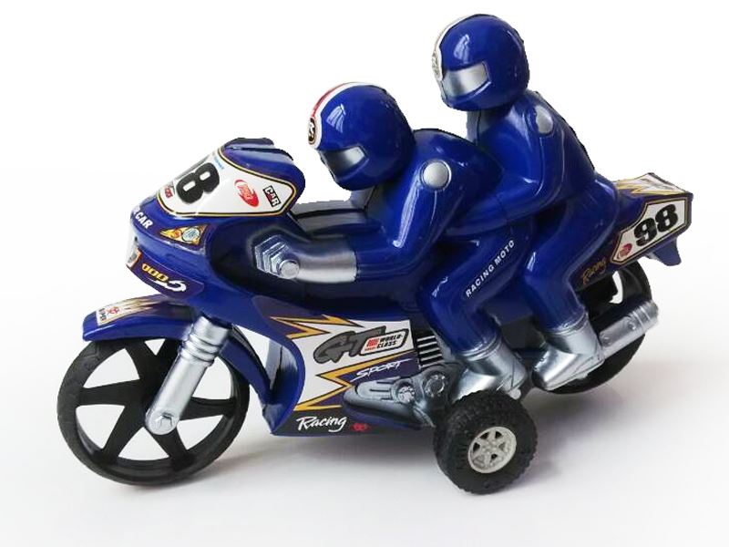 Motorcycle red and blue - HP1093818