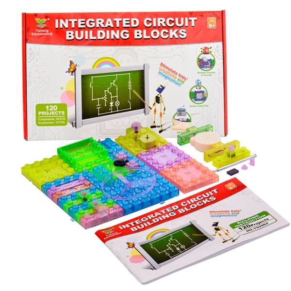 INTEGRATED CIRCUIT BUILDING BLOCKS (120 PROJECTS, 44 PCS) - HP1094100