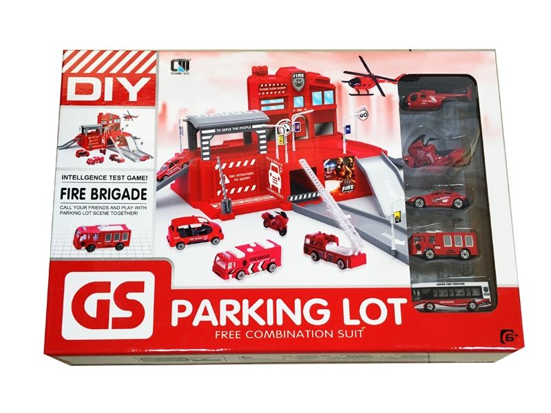 DIE CAST PARKING LOT SET - HP1094148