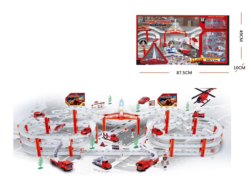 B/O RAIL CAR DIE-CAST SET 2ASST - HP1094150