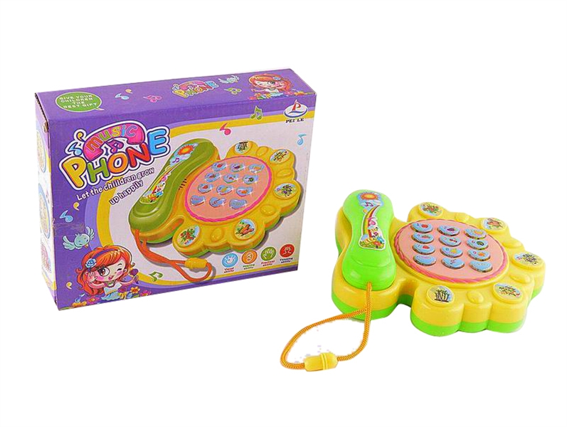 TELEPHONE W/LIGHT & MUSIC,ENGLISH - HP1094736