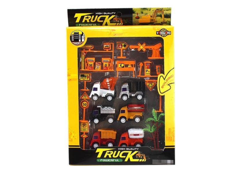 回力工程车6款混装 - HP1094824