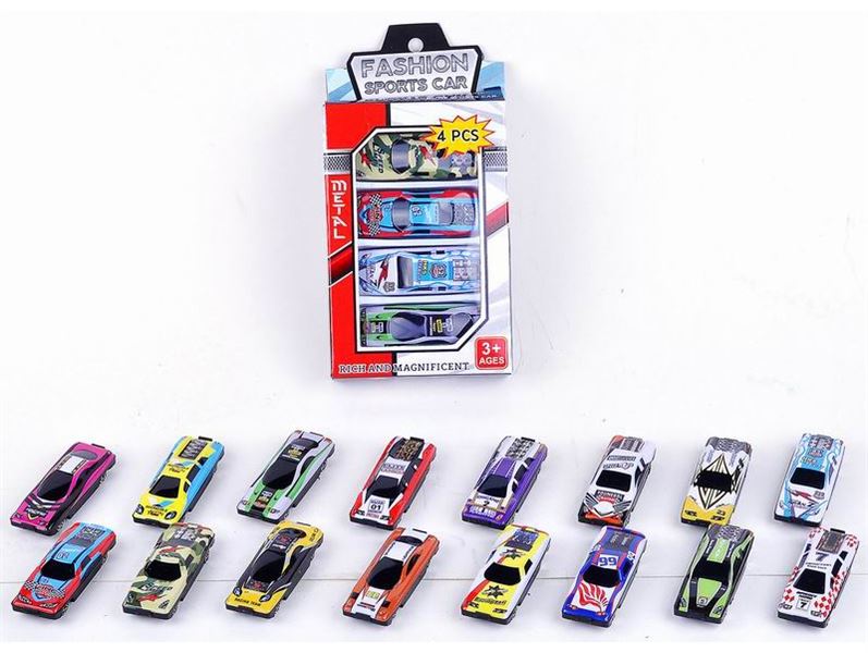FREE WAY METAL CAR 4PCS - HP1094864