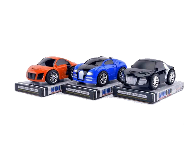 FRICTION CAR,BLUE/WHITE/BLACK/ORANGE - HP1094994