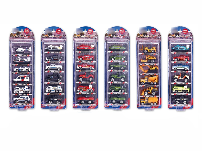 1：64 DIE CAST CAR 6PCS - HP1095124
