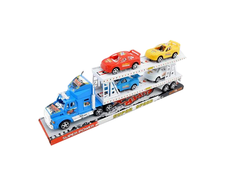 FRICTION TRUCK W/4 FREE WAY CAR - HP1095205